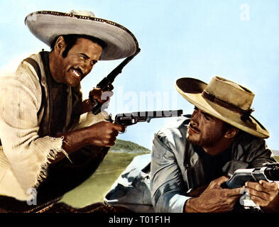 Il buono, il brutto e il cattivo, Eli Wallach , Clint Eastwood, 1966 Foto Stock