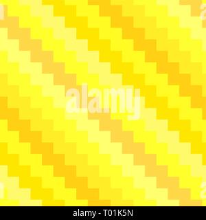 A zig zag vettore colorati seamless pattern. A strisce diagonali ornamento con diverse sfumature di giallo Illustrazione Vettoriale