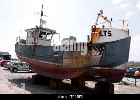 Il cantiere BLACKSHORE PORTO. Fiume BLYTH SOUTHWOLD Suffolk. Foto Stock