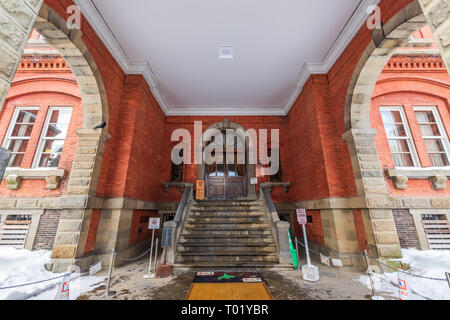 Ex Hokkaido Government Office a Sapporo, Hokkaido, Giappone Foto Stock