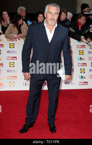 Ottobre 06, 2014 - Londra, Inghilterra, Regno Unito - Pride of Britain Awards 2014 tappeto rosso arrivi al Grosvenor House Hotel Foto Mostra: Paul Hollywood Foto Stock