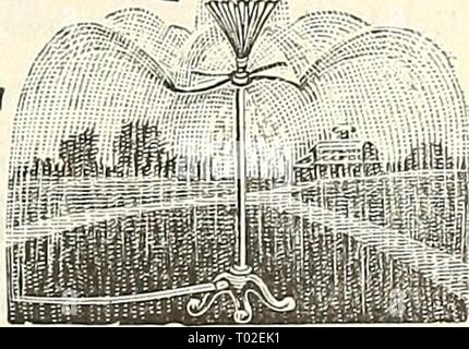 Dreer giardino del calendario per il 1888 . dreersgardencale1888henr Anno: 1888 girevole sprinkler prato. Brusie, 8 braccio $7.50 Peck, 8 ' 5 ' 4 ' 4.00 palla e cestello, 3,00 dollari extra. Foto Stock