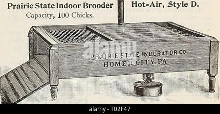 Dreer's garden calendario : 1899 . dreersgardencale1899henr Anno: 1899 n. No. No. No. No. No. :^|^iy^ capacità 20D E5GS 0 incubatore, capacità 50 uova §15 00 per uso interno. Una sezione, capacità 100 pulcini $12 60 due ' ' ' 200 17 10 tre ' ' ' 300 21 60 quattro ' ' ' 400 26 10 n. 288 doppio 1 ' ^ anatra speciale }* 100 200 300 400 520 288 20 00 32 00 44 80 56 00 64 00 49 60 dello stato della prateria Indoor chioccia capacità, 100 pulcini. Hot=aria, Stile D. Prairie Membro, stile e, Outdoor chioccia Hot=aria, alto calore. Capacità 100 pulcini. Questa chioccia è abbondantemente provato durante la passata stagione e saranno in grado di soddisfare Foto Stock