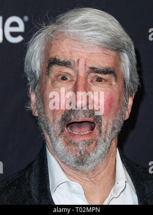 In California, Stati Uniti d'America. 16 marzo 2019. Attore Sam Waterston arriva a 2019 PaleyFest LA - Netflix 'grazia e Frankie" tenutasi presso il Teatro Dolby su Marzo 16, 2019 a Hollywood e Los Angeles, California, Stati Uniti. (Foto di Xavier COLLIN/Image Press Agency) Credito: Image Press Agency/Alamy Live News Foto Stock