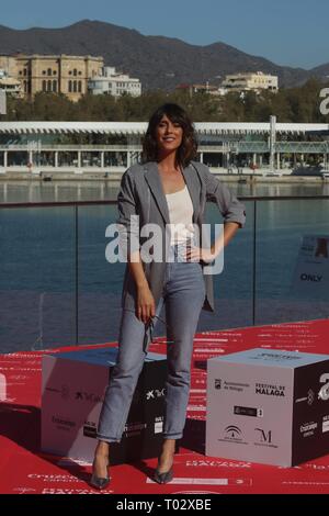 Malaga, Spagna. 16 marzo 2019. L'attrice Belen Cuesta durante il photocall del film ' A pesar de todo ' durante la XXII edizione del Malaga Film Festival di Malaga sabato 16 marzo, 2019. Cordon Premere Credito: CORDON PREMERE/Alamy Live News Foto Stock