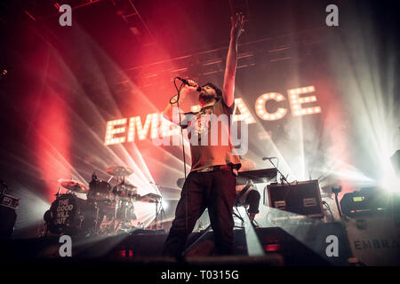 Leeds, Regno Unito. 16 marzo 2019. Abbraccio in concerto al o2 Academy Leeds, Regno Unito, 16 marzo 2019 Credit: Anthony Longstaff/Alamy Live News Foto Stock