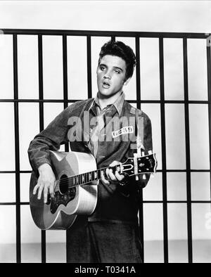 ELVIS PRESLEY, JAILHOUSE ROCK, 1957 Foto Stock