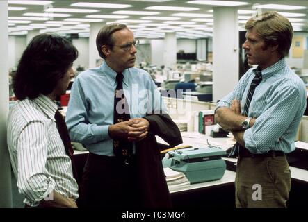 DUSTIN HOFFMAN, Robert Redford, tutti gli uomini del presidente, 1976 Foto Stock