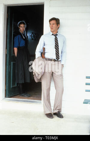 KELLY MCGILLIS, Harrison Ford, testimonianza, 1985 Foto Stock