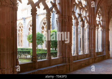 Il monastero di Santa Maria de Santes Creus (Aiguamurcia). La Catalogna, Spagna Foto Stock