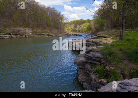 La cataratta inferiore cade, Indiana Foto Stock