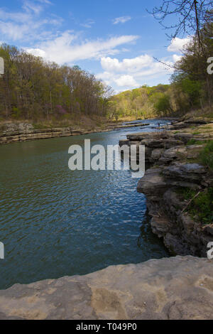 La cataratta inferiore cade, Indiana Foto Stock