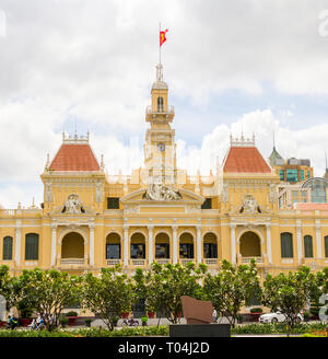 Municipio di Ho Chi Minh City Saigon Vietnam. Foto Stock
