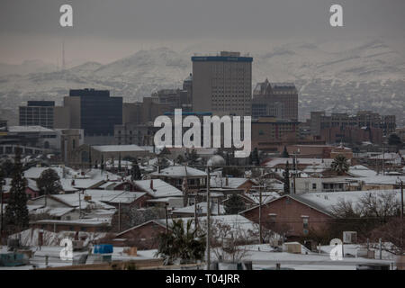 El Paso, El Paso County, Texas, Stati Uniti d'America Foto Stock