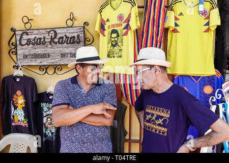 Cartagena Colombia, shopping shopper acquirenti negozio negozi mercati di mercato di vendita di acquisto, vendita al dettaglio negozi business business business business, prodotto prod Foto Stock