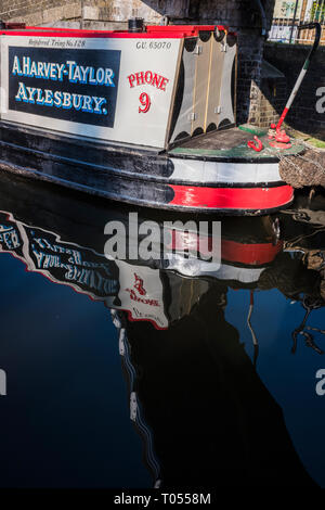 Serratura Batchworth canal center, Grand Union Canal, Rickmansworth, Hertfordshire, England, Regno Unito Foto Stock