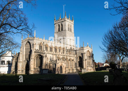 St Swithuns chiesa in Retford, Nottinghamshire, Inghilterra Foto Stock