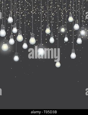 Il vettore delle lampadine Illustrazione Vettoriale