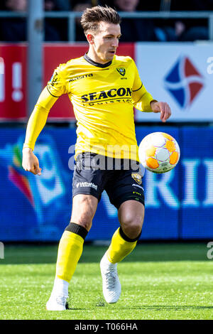 VENLO, Paesi Bassi, 17-03-2019, calcio, VVV stadium De Koel, olandese eredivisie, stagione 2018/2019, VVV Venlo player Moreno Rutten, durante la partita VVV - PSV, Punteggio finale : 0-1 Foto Stock