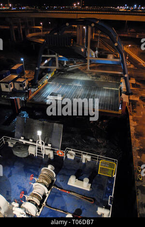 MS Stena Baltica, ro-pax ferry di proprietà di Stena Line, a Gdynia, Polonia. 12 marzo 2008 © Wojciech Strozyk / Alamy Stock Photo Foto Stock