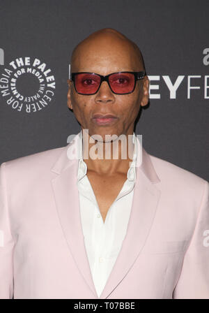 Hollywood, CA. Xvii Mar, 2019. RuPaul Charles, al trentaseiesimo PaleyFest annuale presentazione di VH1's del RuPaul Drag Race al Dolby Theatre in Hollywood, la California il 17 marzo 2019. Credito: Faye Sadou/media/punzone Alamy Live News Foto Stock