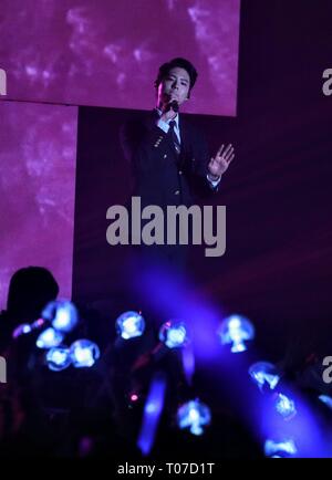 Hong Kong Cina. Xv Mar, 2019. Park Bo Gum tenuto riunioni ventola conferenza '2019 Park Bo Gum Asia Tour di Hong Kong ' a Hong Kong in Cina il 15 marzo, 2019.(foto di TPG) Credito: TopPhoto/Alamy Live News Foto Stock