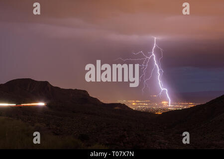 El Paso, El Paso County, Texas, Stati Uniti d'America Foto Stock