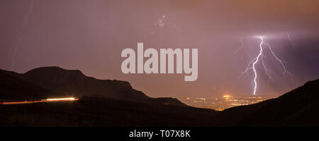 El Paso, El Paso County, Texas, Stati Uniti d'America Foto Stock