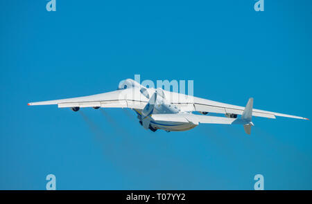 Antonov 225, ILA 2018, Schoenefeld, Brandeburgo, Deutschland Foto Stock