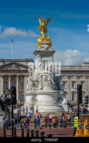 Memoriale della Victoria, Londra, Inghilterra, Grossbritannien Foto Stock