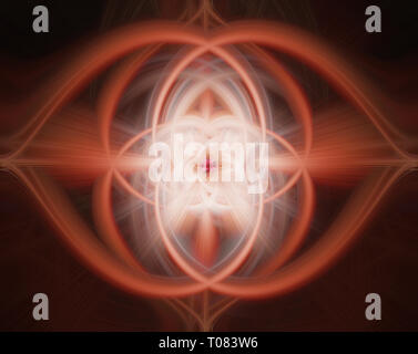 Illustrazione fatta con il volteggiare effetto per gli sfondi sfondi e sovrapposizioni. Lo sfondo è costituito da i colori del frattale e texture è adatto per l'uso Foto Stock