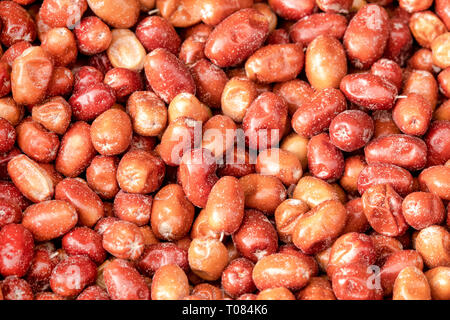 Immagine ravvicinata di un gruppo di frutti Jujube Foto Stock