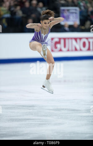 Sofia Samodurova dalla Russia durante il 2019 campionati europei Foto Stock