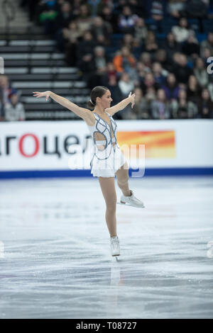 Natascia Mckay dalla Gran Bretagna durante 2019 campionati europei Foto Stock