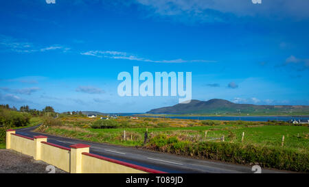 Passeggiate in Cahersiveen, Co. Kerry, Irlanda Foto Stock