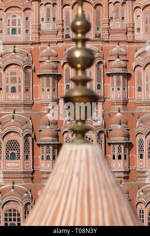 Hawa Mahal, Jaipur, Rajasthan, India del Nord - Palazzo ofe Winds - Palast der Winde Foto Stock