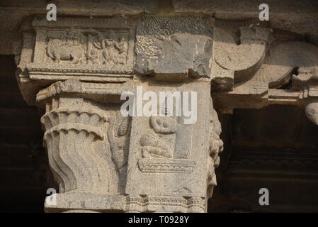 Kamakshi Amman Tempio, Kanchipuram, Tamil Nadu, India Foto Stock