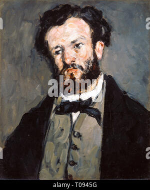 Paul Cézanne, Ritratto di Anthony Valabrègue, c. 1869 Foto Stock