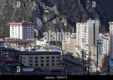 Cina, Sichuan, Kham, Kangding (dardo) Foto Stock