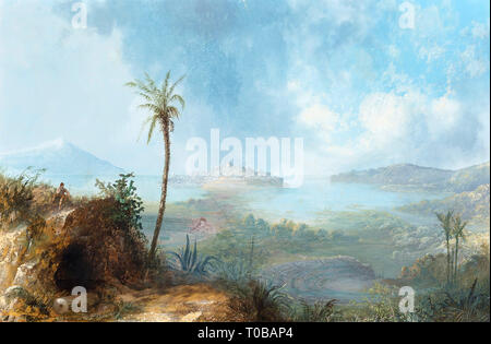 Il monte Etna da Catania Sicilia da Sydney Herbert Foto Stock