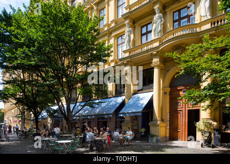 Österreich, Wien II, Praterstraase 15, Cafe Ansari Foto Stock