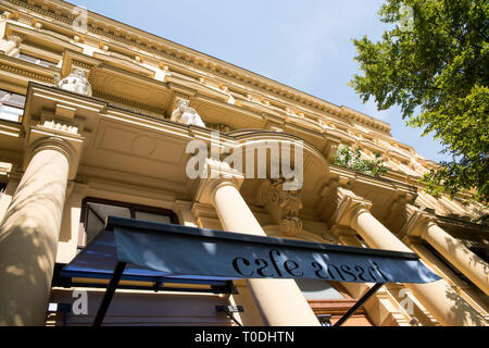 Österreich, Wien II, Praterstraase 15, Cafe Ansari, Hausfassade Foto Stock