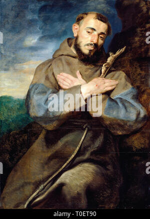 Peter Paul Rubens, San Francesco, ritratto, c. 1610-1620 Foto Stock