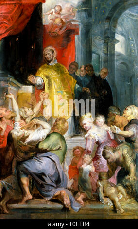 Peter Paul Rubens, i miracoli di San Ignazio di Loyola, c. 1619 Foto Stock