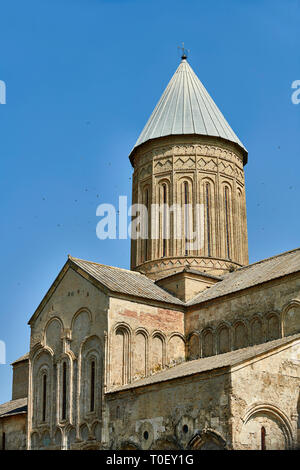 Le foto e le immagini della cupola del medievale Alaverdi St George Cattedrale e il complesso del convento, XI secolo, vicino a Telavi, Georgia (paese). A 5 Foto Stock