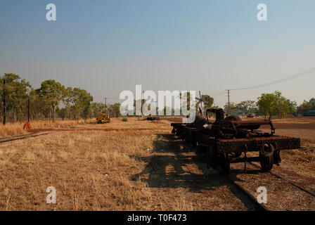Australia paesaggi. Strade, deserto, prati, trasporti, paesaggi Foto Stock