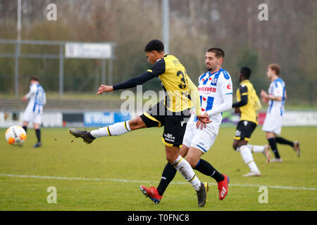 HEERENVEEN , calcio, 20-03-2019 , skoatterwald addestramento complesso , Stagione 2018 / 2019, Friendly , Richonell Margaret durante la partita SC Heerenveen - Vitesse Foto Stock