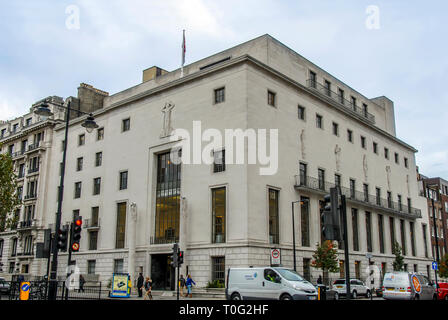 Londra, UK, 29 Ottobre 2012: Istituto Reale degli Architetti Britannici Foto Stock