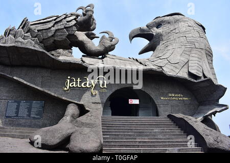 Quilon, Kerala, India - 2 Marzo 2019 : l'hill top Foto Stock