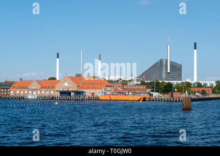 Danimarca, Copenaghen, Amager Bakke Copenhill Foto Stock